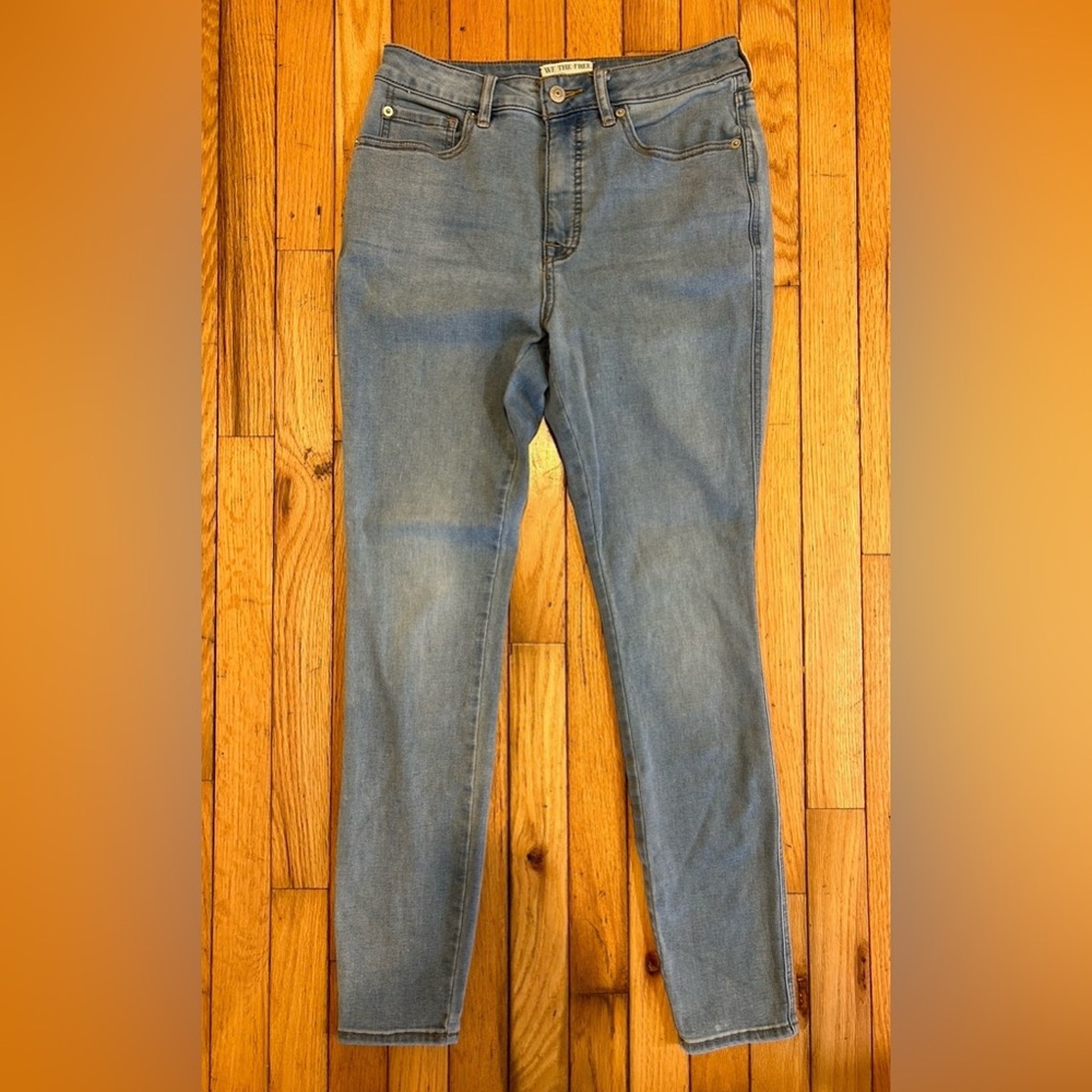 Free people jeans, curvy, stretch size 28